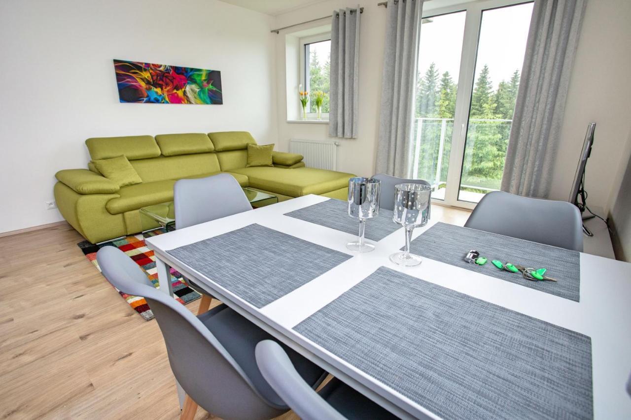 Green Apartment Klinovec By Mountain Ways Loučná pod Klínovcem Kültér fotó